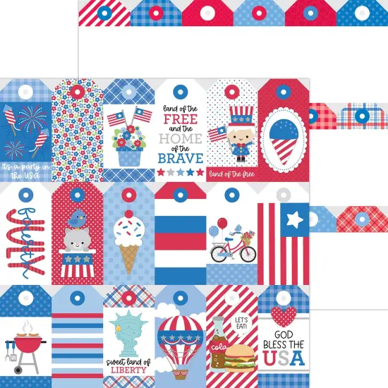 Hometown USA Double-Sided Cardstock 12"X12" {2}