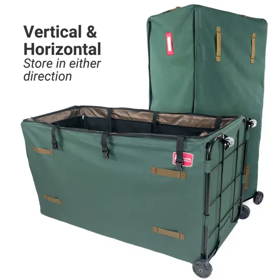 Artificial Christmas Tree Storage Bag with Wheels (9-15 ft. Trees) {2}