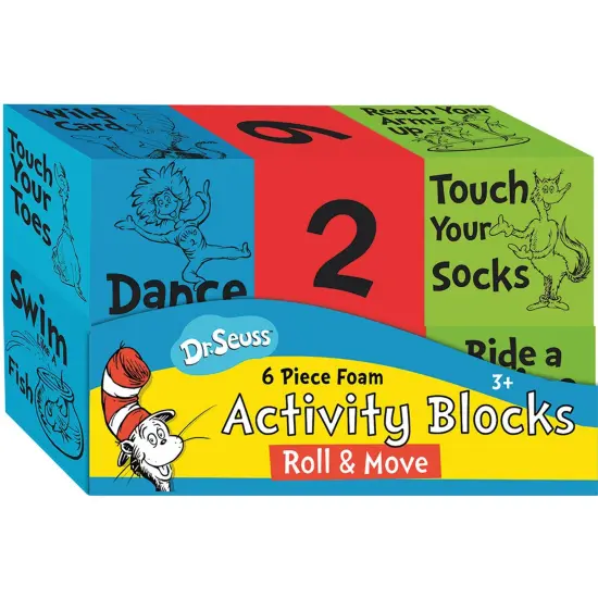 Dr. Seuss&trade; Roll & Move Foam Activity Blocks {1}