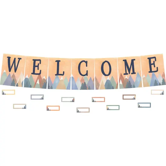 Moving Mountains Welcome Bulletin Board Set {1}