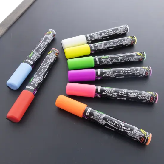 BAZIC Liquid Chalk Markers (8/Pack) {6}