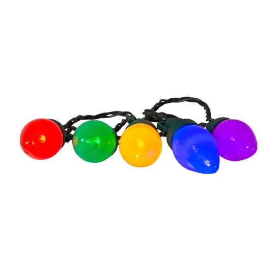 Kurt Adler 100-Light C7 Multicolored String Light Set {6}