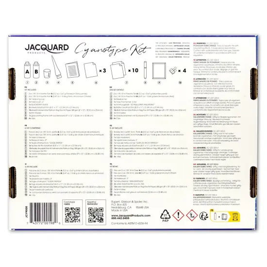 Jacquard Cyanotype Kit-Sun Printing Process {3}