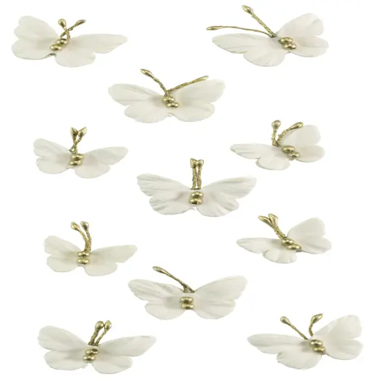 Little Birdie Pearl Butterflies 11/Pkg-Amor Mio {4}