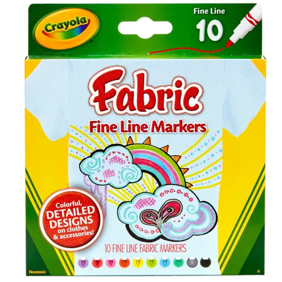 Fabric Markers, Fine Line, 10 Count {1}