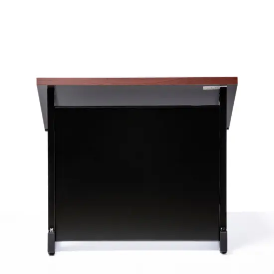 Audio Visual Direct Tabletop Lectern for Presentations Cherry {3}