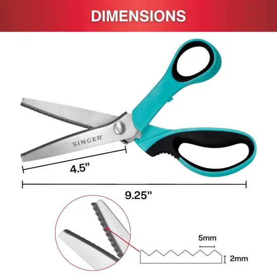 SINGER ProSeries Pinking Scissors-9" {5}