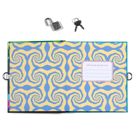 eeBoo: Axolotl Journal - Includes Lock & Keys, 176 Lined Pages, Stetch & Take Notes, 6.25 x 5.5", Foil Cover Salamander-Themed Diary, Kids & Teens {4}