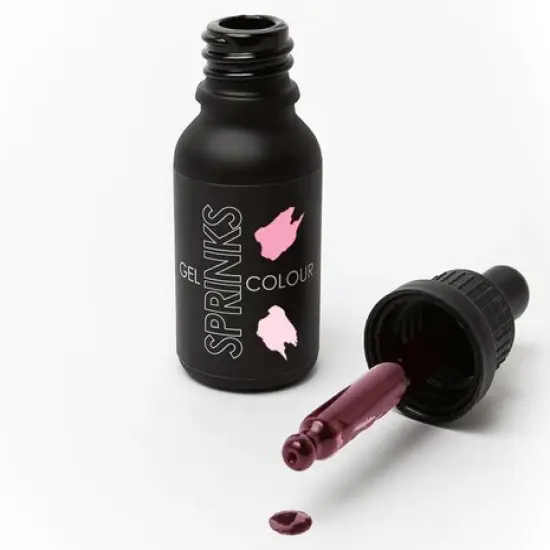 Sprinks Rose Pink Gel Colour - 15ml {3}