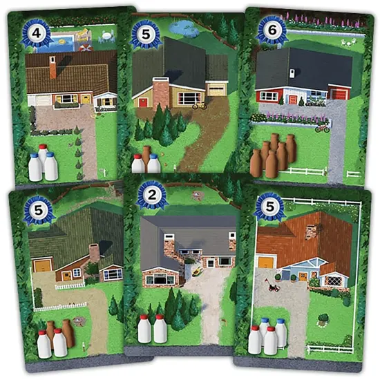 Dice Hate Me Games: Milkman - Set Collection Dice Game, Pick-Up & Deliver Strategy Game, Cow Dairy Farm Theme, Family Ages 10+, 2-4 Players, 30+ Min {7}