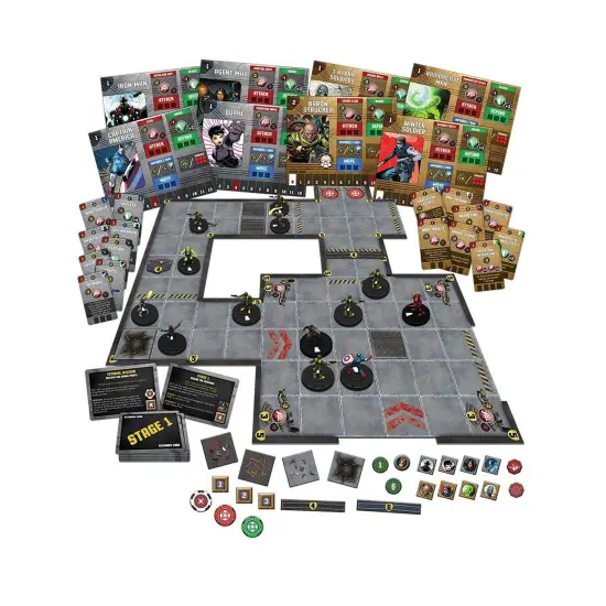 Wizkids Marvel Strike Teams Strategy Game {3}