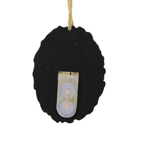 Ganz 4.5 Inch Halloween Light Up Ornament Halloween Tree Ornament , Halloween Decor Haunted Witch Bone Spider TRICK {2}