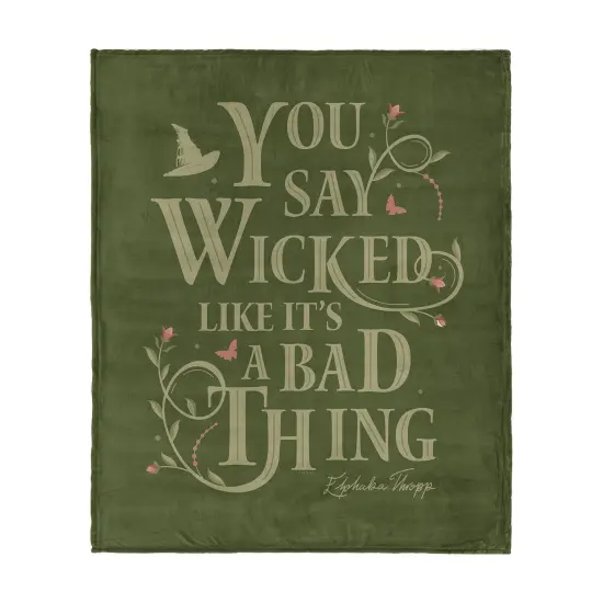 Universal Wicked Silk Touch Throw Blanket Destined to Fly {12}