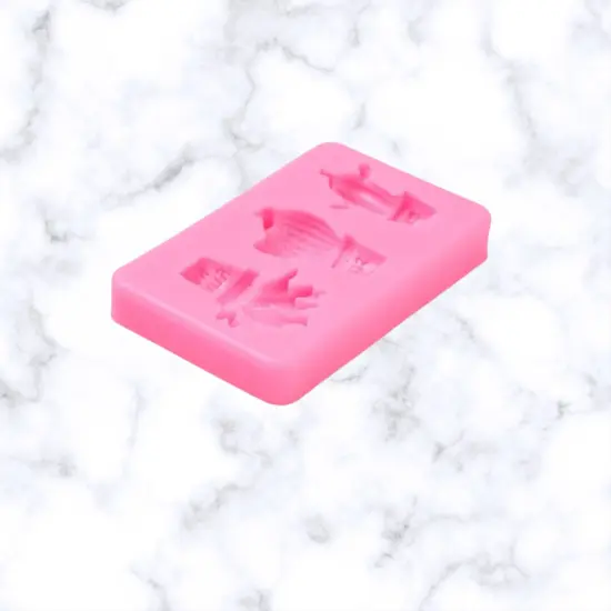 Cactus with Pots silicone mold {4}