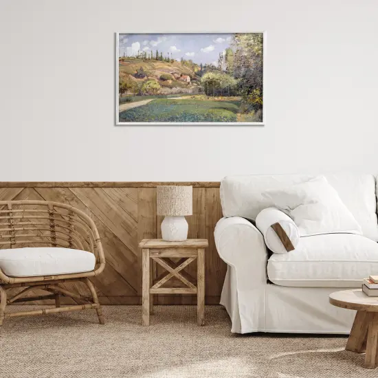 Stupell Industries Rolling Green Hillside Framed Giclee Wall Art Design by CAD Designs {2}