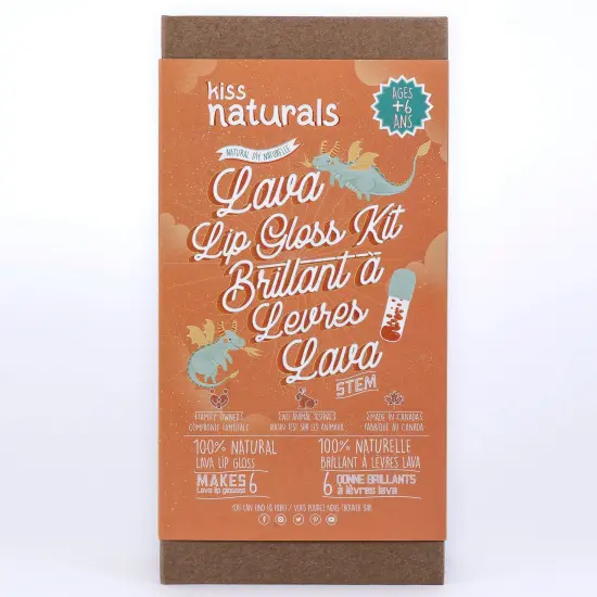 DIY Lava Lip Gloss Craft Kit for Kids {1}