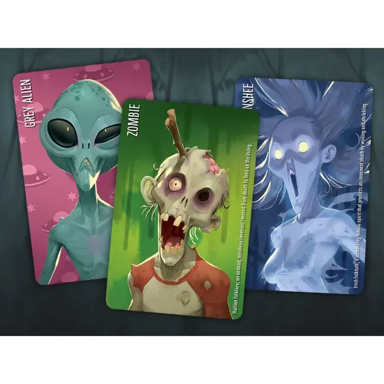 Similo: Spookies - Cooperative Deduction Card Game, Horrible Guild, Ages 7+, 2+ Players, 10 Min {5}