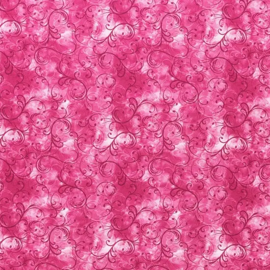 Mook Fabrics Elegance Cotton Fabric [45 in. Wide] - By The Yard Magenta {1}