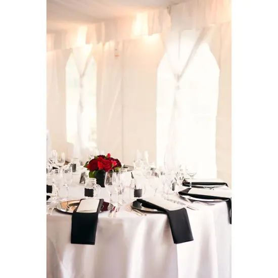 Mechaly Polyester XL Extra Large Solid Bandana - 27 x 27 Inches - 6 Pack {5}