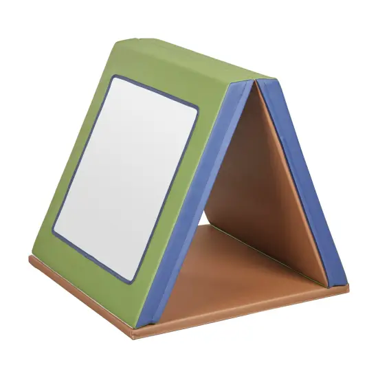 SoftZone Folding Floor Mirror, Sensory Toy Earthtone {1}
