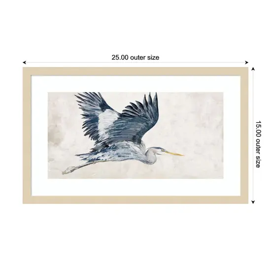 In Flight by Jacob q Wood Framed Wall Art Print {4}