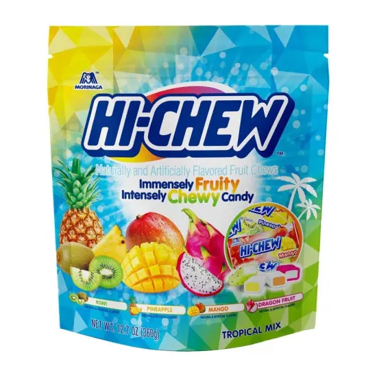 Hi Chew Tropical Mix Pouch Bag 12.7 oz Bag {1}