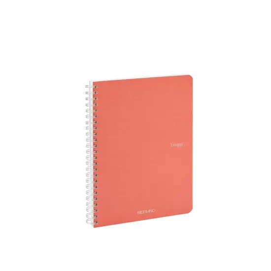 Fabriano Ecoqua Original Spiral-Bound Notebook, A5, 70 Sheets Flamingo {3}