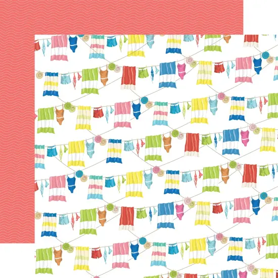 Beach Town Double-Sided Cardstock 12"X12" {2}