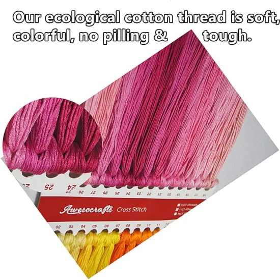 Cross Stitch Kits, Three Birds Awesocrafts Easy Patterns Cross Stitching Embroidery Kit Supplies Christmas Gifts, Stamped or Counted (Birds, Counted) {2}