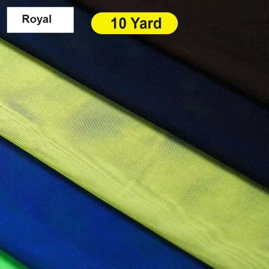 Muscle Mesh Fabric Royal {1}