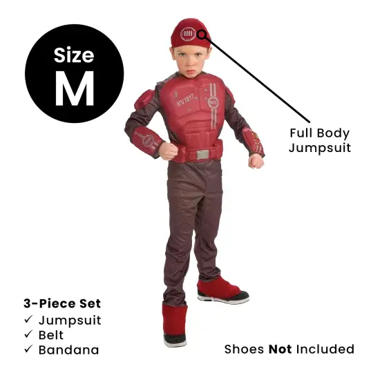 Rubies Boys Special Forces Combat Halloween Costume - Medium Red {5}