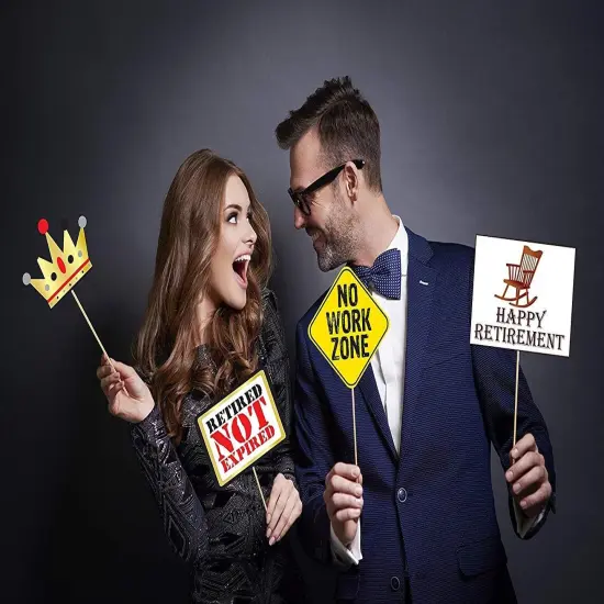 Retirement Photo Props - Retirement Party Supplies {2}
