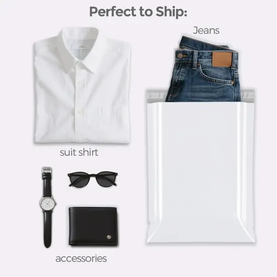 Poly Mailers 10x13 Inch 100 Pack {4}