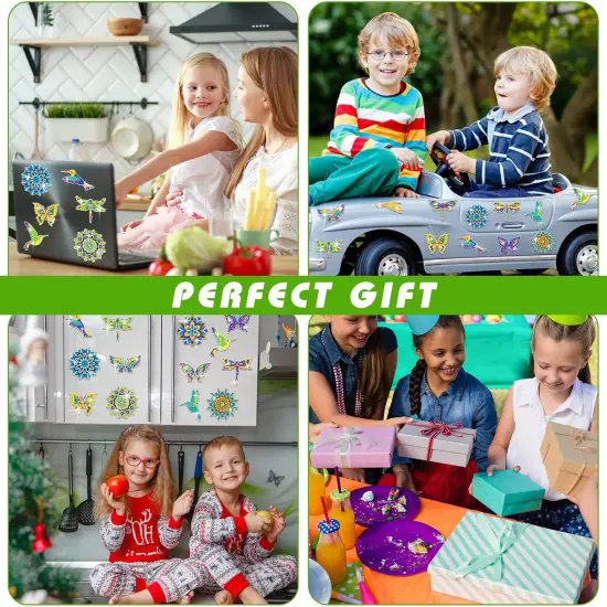 16 Pcs Spring Diamond Art Painting Magnet Kits {5}