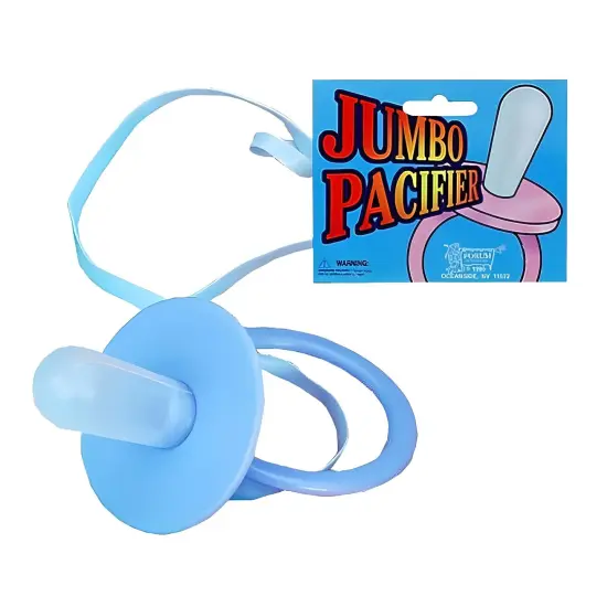 Jumbo Blue Pacifier Costume Prop {3}