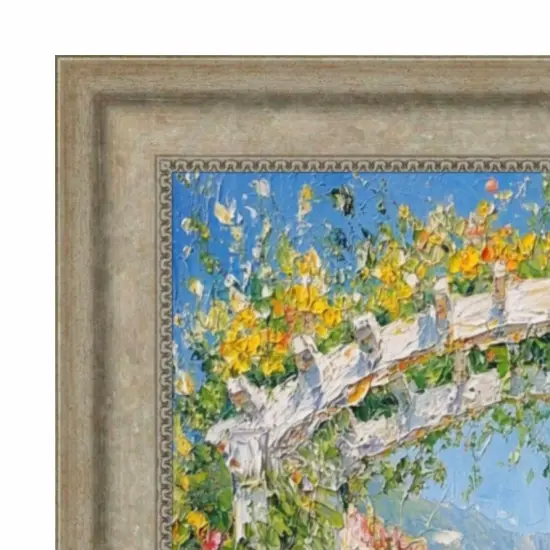 Silver Wave Frame Picture Frame 12x20 frame {2}