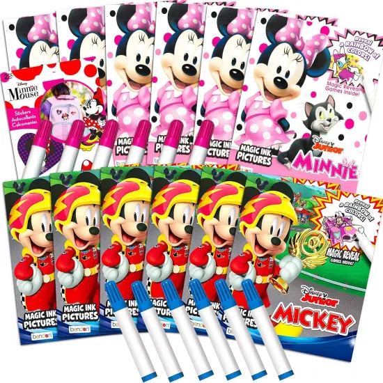 Minnie Mouse and Mickey Mouse Imagine Ink Coloring Book Set {1}