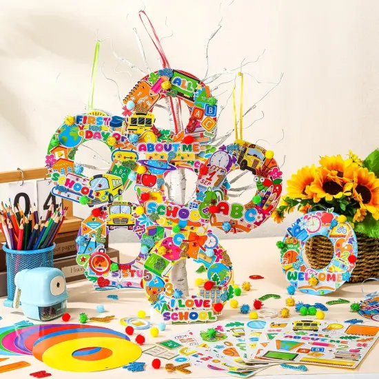 48 Sets Back to School Craft Kits for Kids {4}