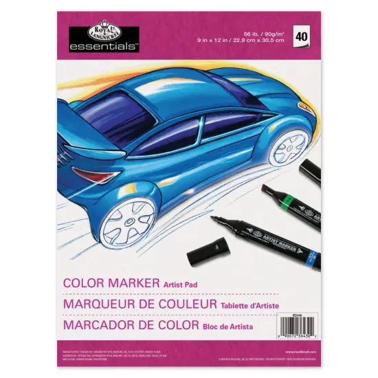 RD346 | 9" x 12" Color Marker Artist Pad {1}