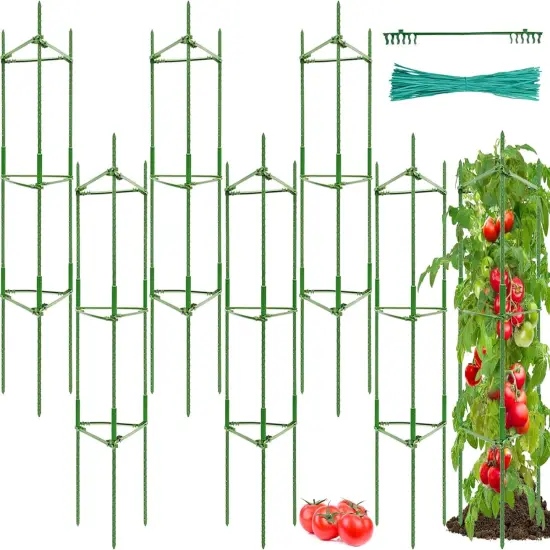 6 Pack Trellis for Pots for Garden {1}