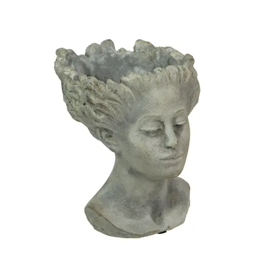 Goddess of the Wind Planter &ndash; 8.5" Grecian-Style for Indoor or Outdoor Decor {1}