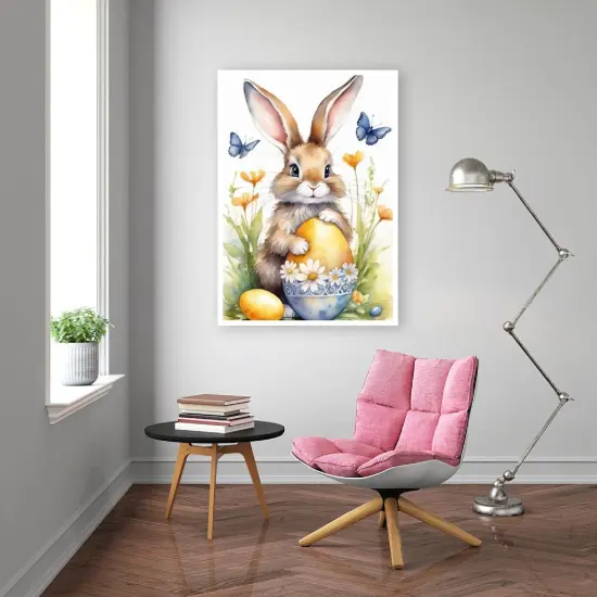 5D Easter Bunny Diamond Painting Kits for Adults {4}