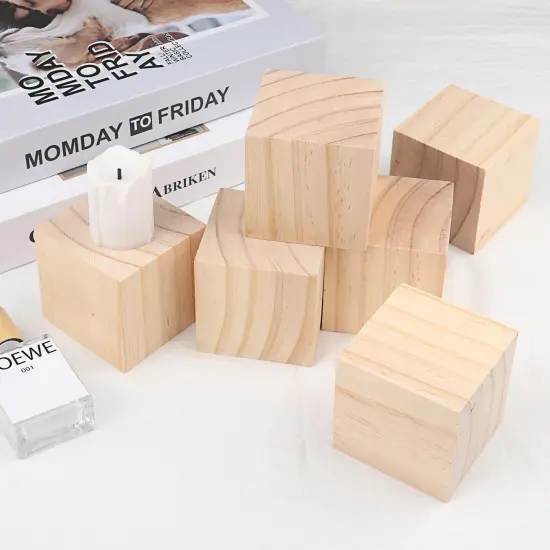 8 Packs Wooden Boxes for Crafts {4}