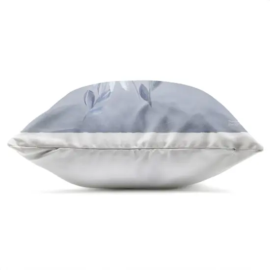 Stupell Industries Blue Toned Floral Bunch Outdoor Printed Pillow design by Marilyn Dunlap, 18 x 7 x 18 {3}