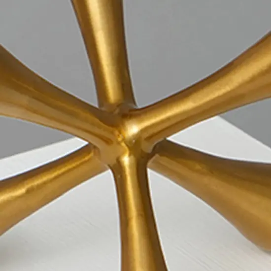 Sculptural Aluminum Jack Orb Table D&eacute;cor &ndash; 8" Accent Piece {2}