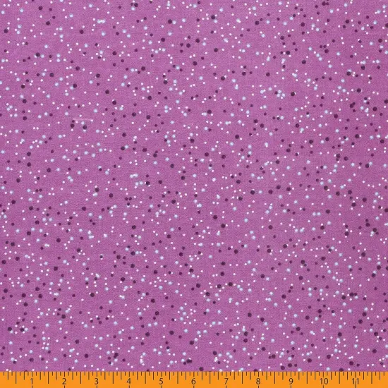 Mook Fabrics Dotted Flannel Fabric [108 in. Wide] - By The Yard Cruhed Grape {2}