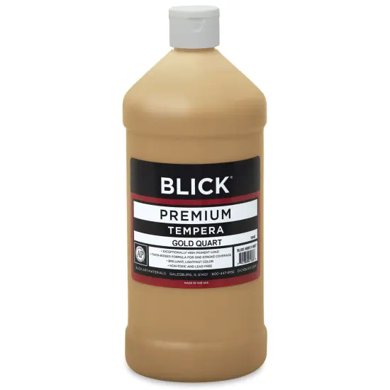 Blick Premium Grade Tempera - Gold, Quart {2}