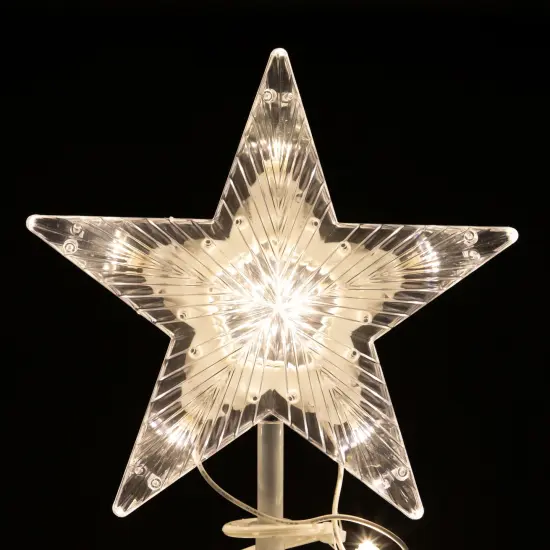 Northlight LED Lighted Spiral Outdoor Christmas Tree - 6' - Warm White Lights {5}