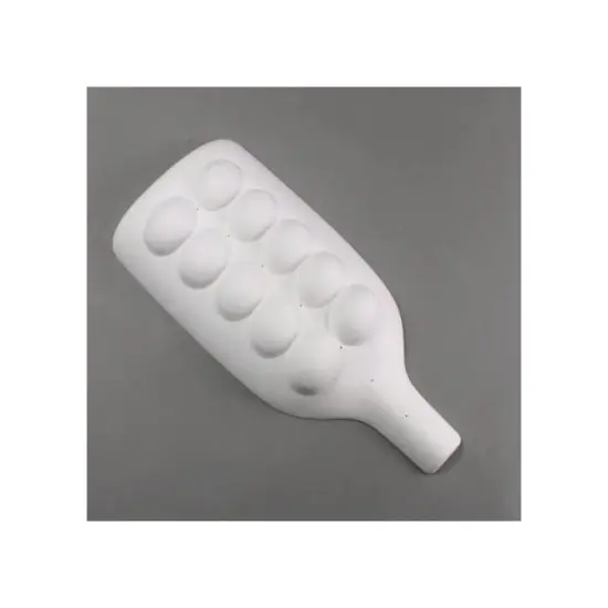 13" x 6" x 2" Egg Bottle Drape Glass Fusing Kiln Mold {3}