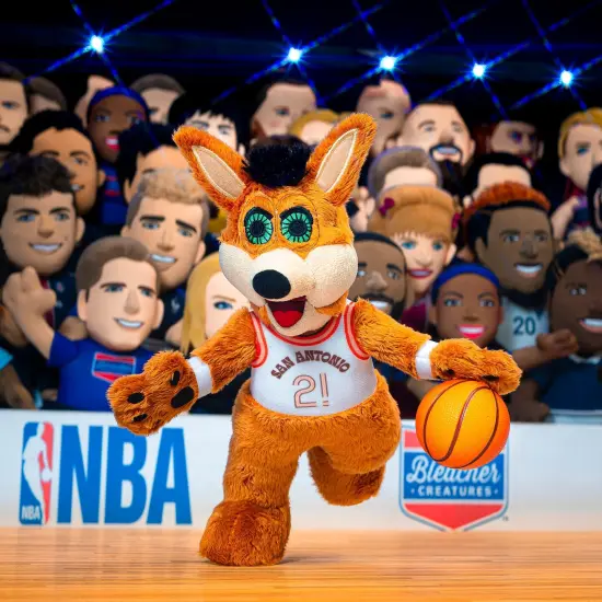Bleacher Creatures San Antonio Spurs Coyote 10" Mascot Plush Figure (City Edition) {6}